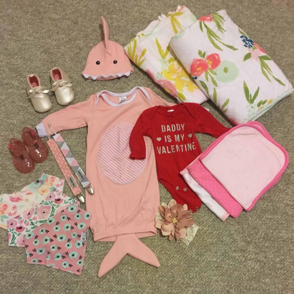 Bundle of baby clothes/items